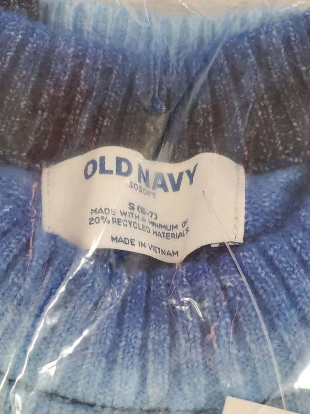 SoSoft Oversized Crew-Neck Sweater for Boys by Old Navy Size Sm (6/7) NWT